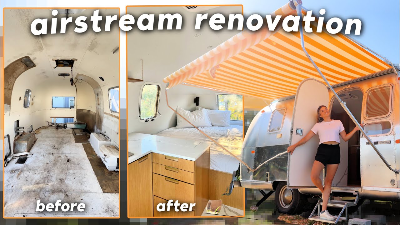 INSIDE My Tiny Home On Wheels! Vintage Airstream Renovation