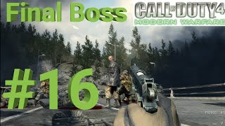 Call of Duty 4: Modern Warfare walkthrough final boss fight