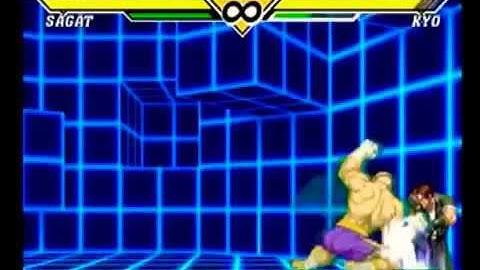 CVS2 SAGAT Guard Crush Custom Combo - 2003 - カプエス2 サガット ガークラOC