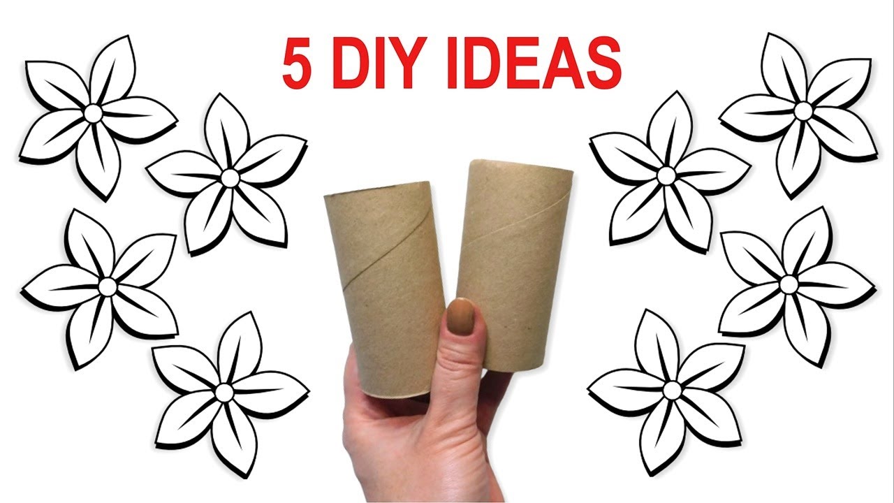 Beautiful! I Made It from Toilet Paper Rolls ♻️ Easy DIY Crafts for ...