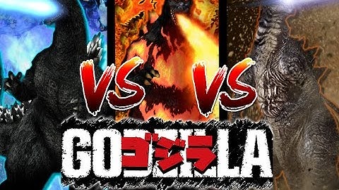 GODZILLA (Ps4) Online - Godzilla vs. Godzilla (1995) vs. Godzilla (2014)..