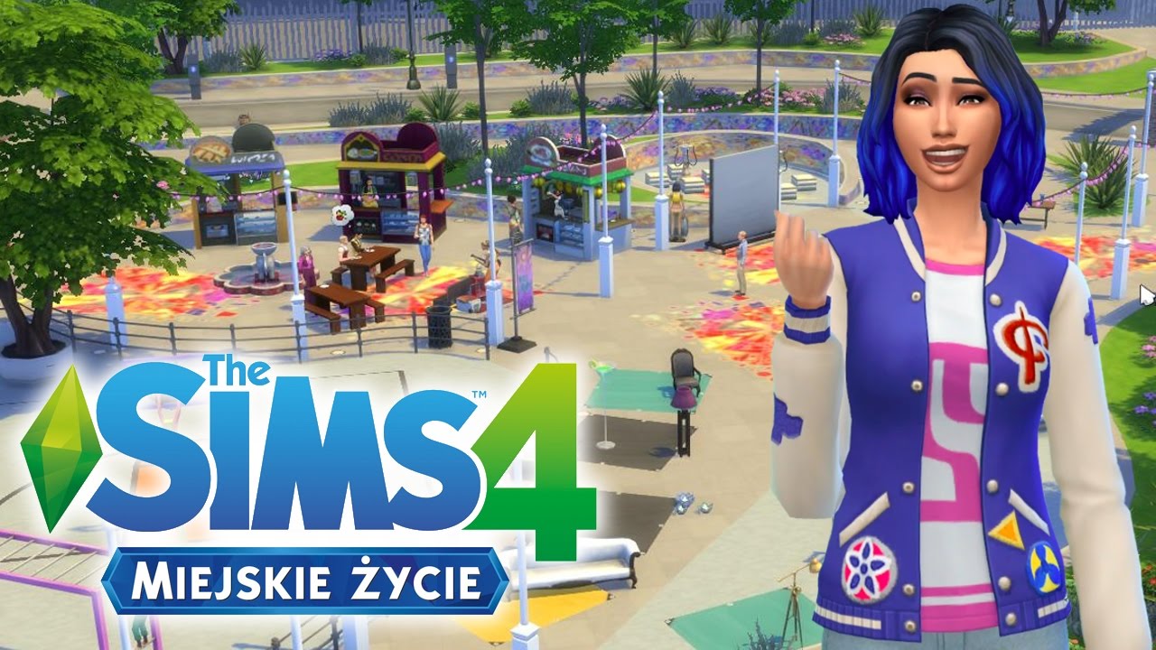 THE SIMS 4 MIEJSKIE ŻYCIE #8 PCHLI TARG I GRAMPAULA - YouTube