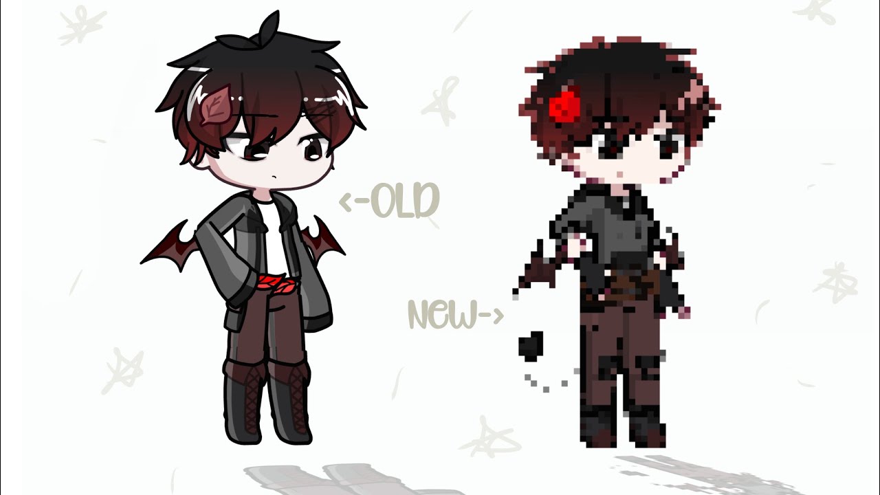 REDESIGNING MY OLD OCS | voice over - YouTube