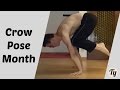 My take on the &#39;Crow Pose Month&#39; on Reddit!