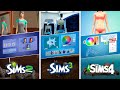 Редактор создания персонажа в The Sims / Сравнение 3 частей