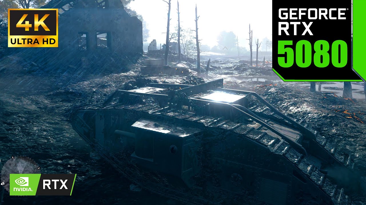 Battlefield 1 - RTX 5080 - 4K Ultra Settings - PC Gameplay - YouTube