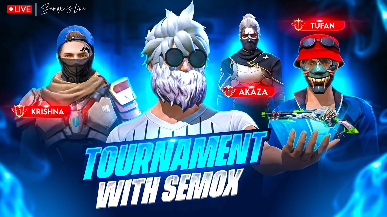 TOO MANY TOURNAMENTS 🥵 CAN ZM WIN ? 🔥  SEMOX IS LIVE 🖤 
