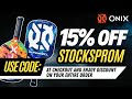 ONIX Pickleball Coupon Code 2025 | Save 15% Promo Code STOCKSPROM on Paddle &amp; Gear