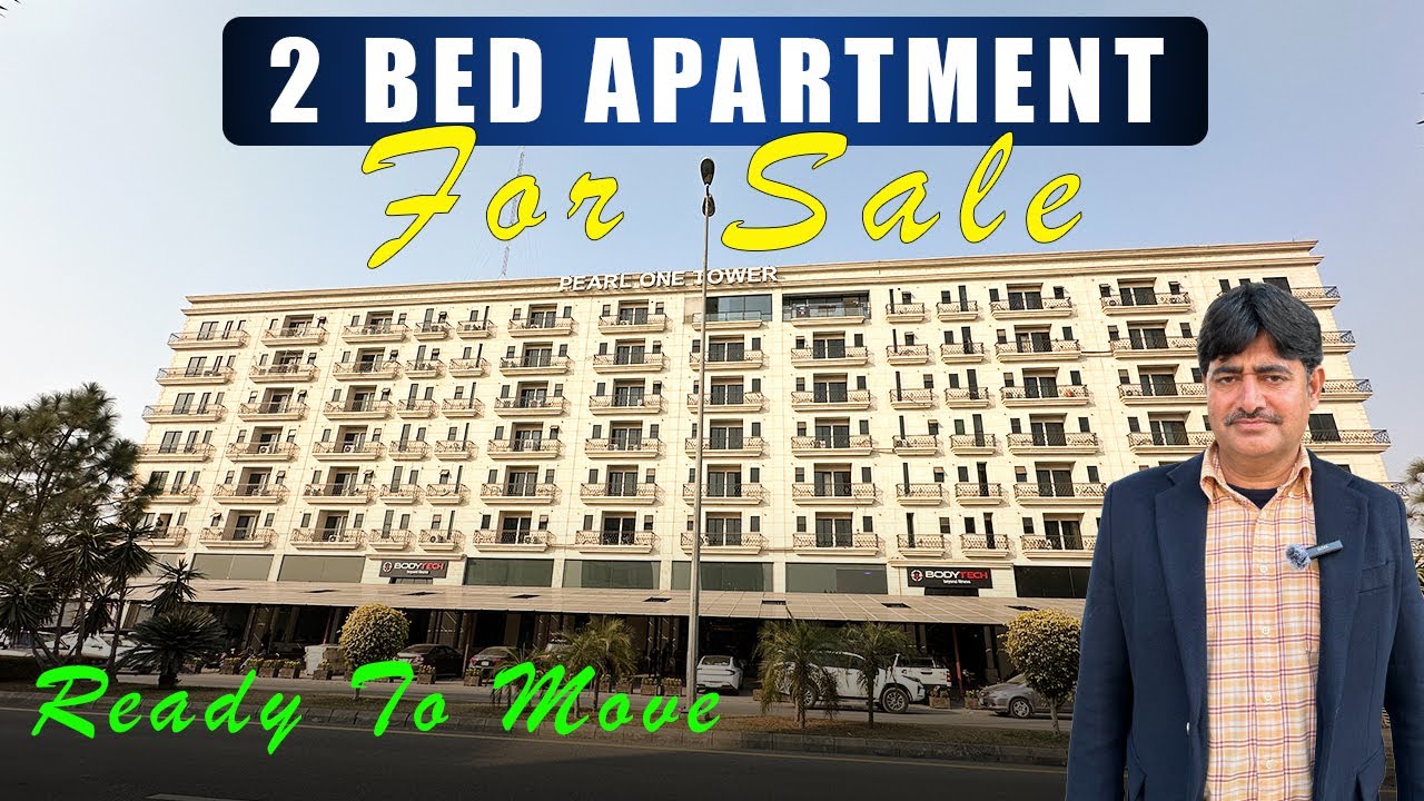 2 Bed Apartment Pearl One Tower | Bahria Town Lahore | Inside View | Golden Gate Properties