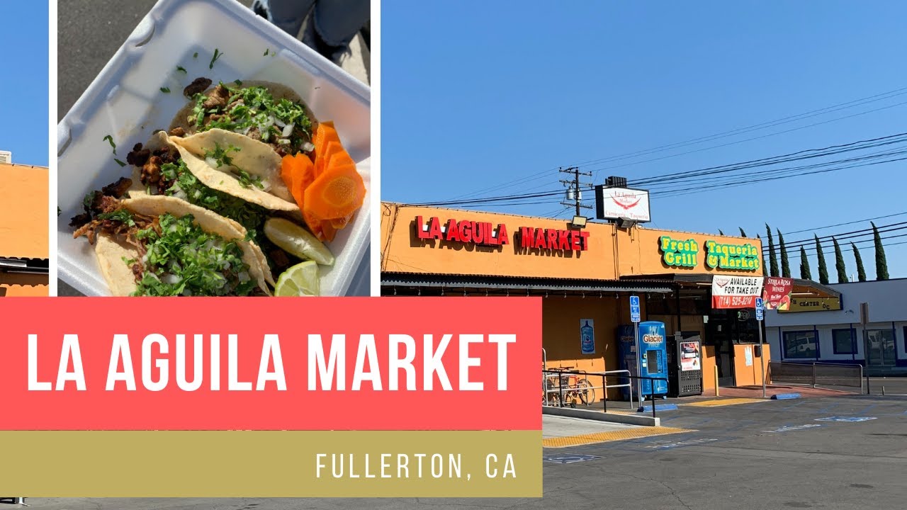Taco Review La Aguila Market (Fullerton, CA) YouTube