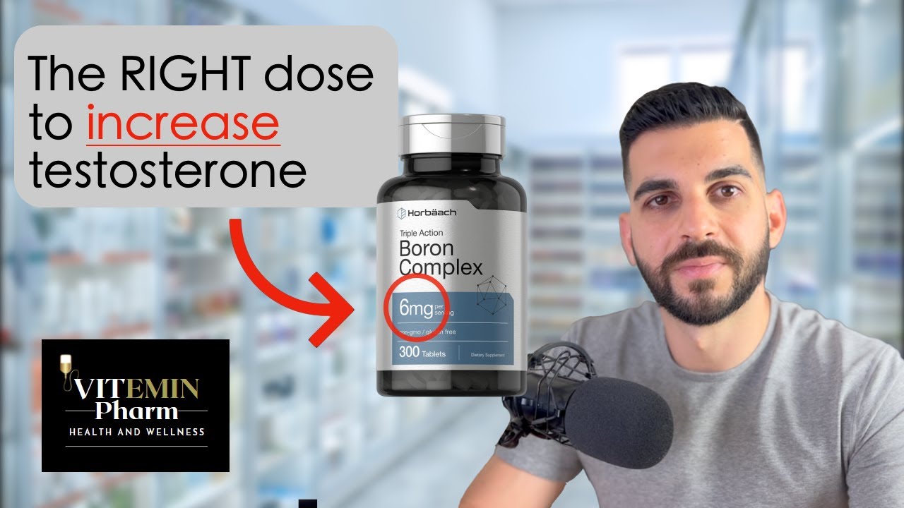 The OPTIMAL Dose Of Boron For Testosterone  Boron Supplementation