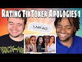 courtreezy 'RATING TIK TOKERS N WORD APOLOGY VIDEOS because im black.’ REACTION