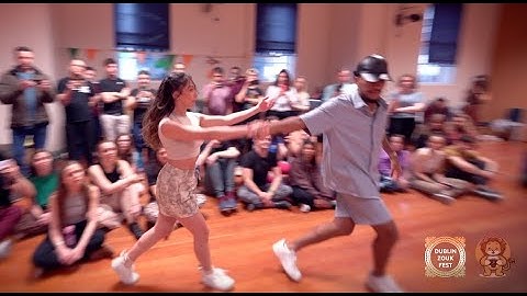 Marck & Melyssa - Brazilian Zouk Demo - Dublin Zouk Fest 2023