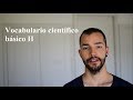 Vocabulario Científico Básico II