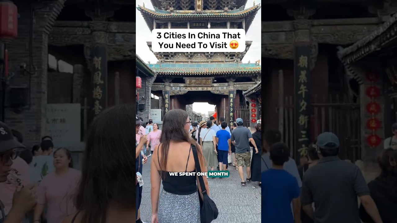 Our TOP 3 cities in China! 🇨🇳 #china #chinatravel #traveltips