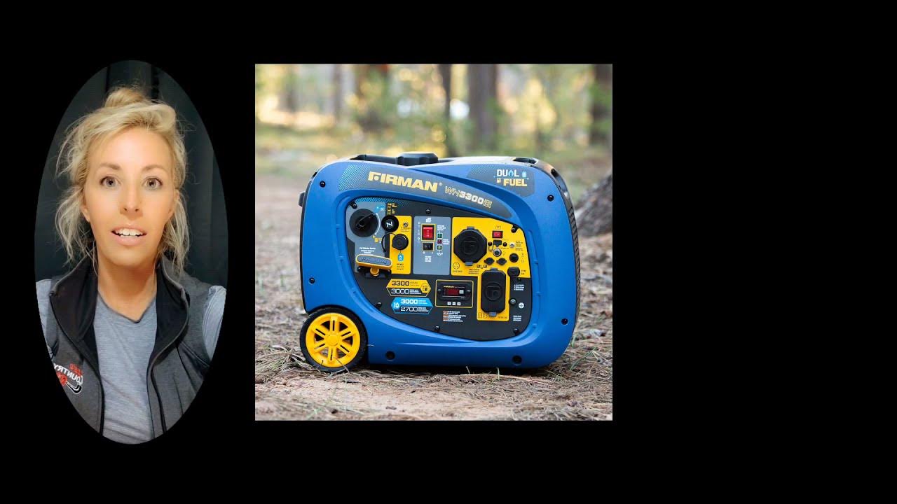 Firman Generator WH03242 (live example at the end of the video) YouTube
