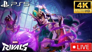 🔴Marvel Rivals: Top 100 Scarlet Witch on PlayStation 5 Elevating to Eternity (PS5 4K)