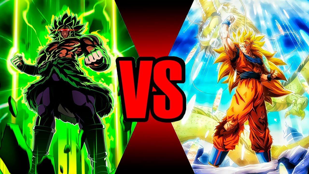 Goku SS3 (Z) vs Broly (Segunda película) YouTube