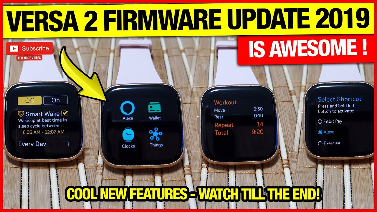 fitbit 3 firmware update