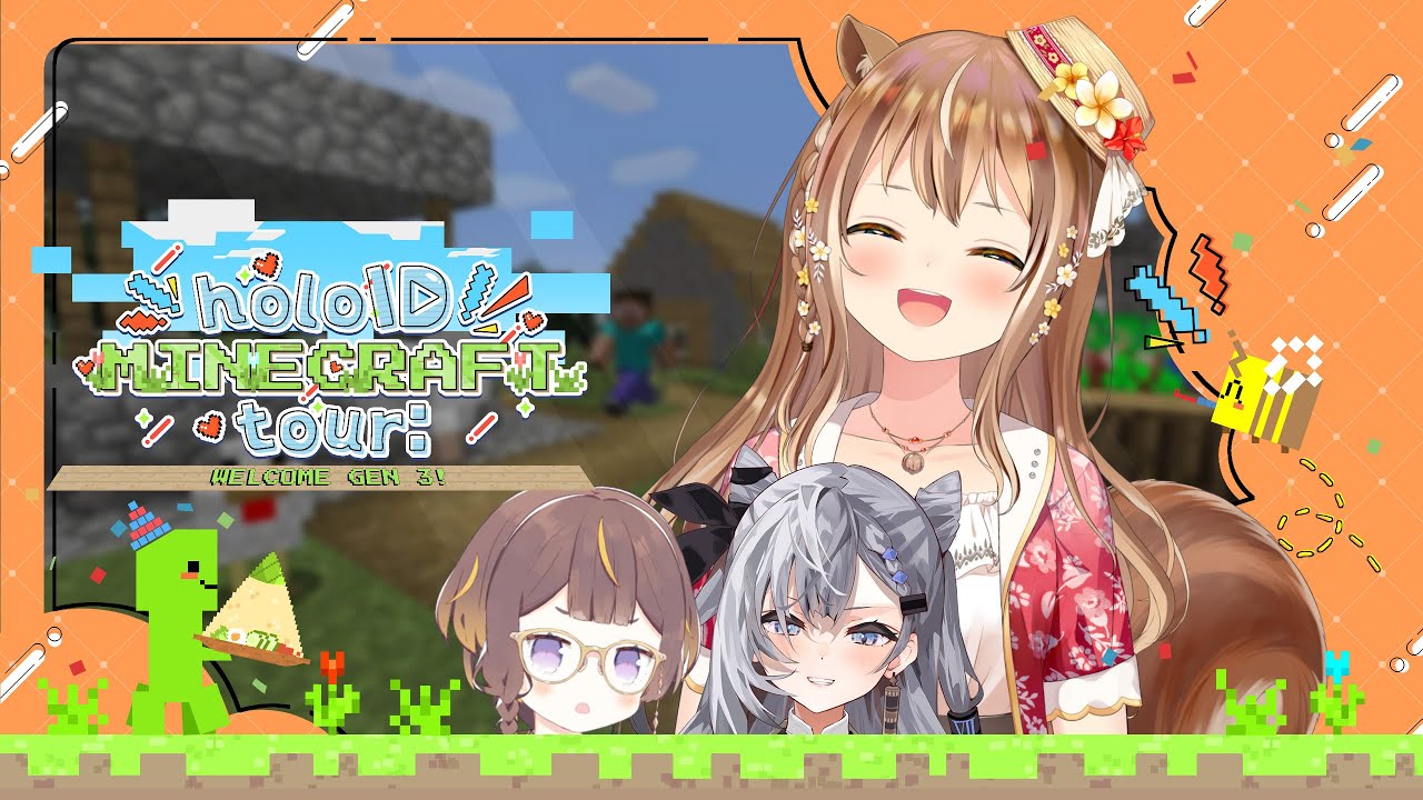 【MINECRAFT】#holoID2mpengan WELCOME GEN 3 AND HAPPY ANNIV HOLOID !!!!【Ayunda Risu】