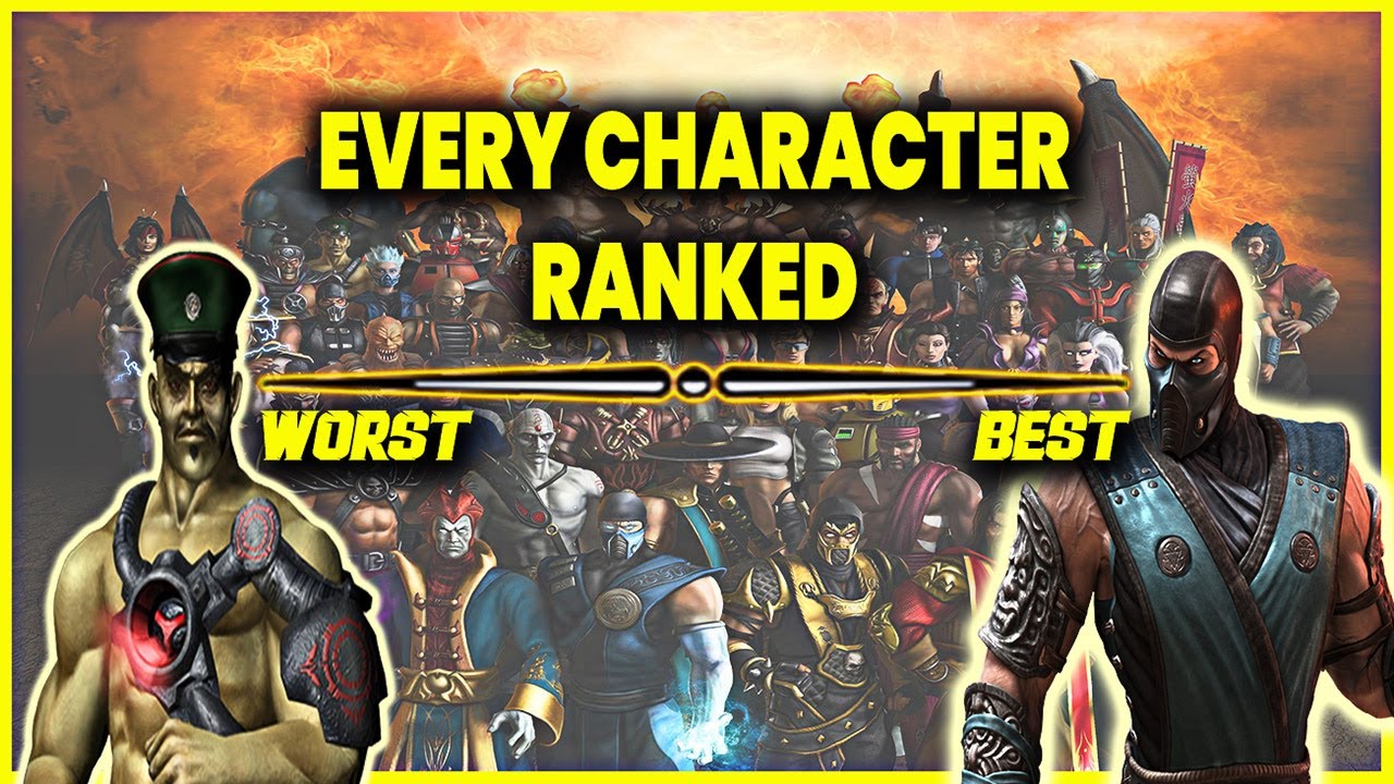 The Strongest Mortal Kombat Characters, Ranked