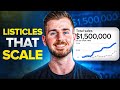 How To Create Listicles That Scale ECOM Stores In 2025