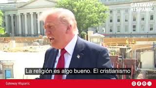 Trump Highlights Importance of Religion and Christian Values in American Society