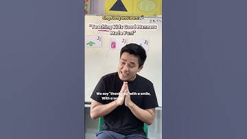 Thumbnail of Good Manners Song for kids