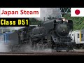 Class D51 (2-8-2) Steam Trains Japan (D51 498) MINAKAMI
