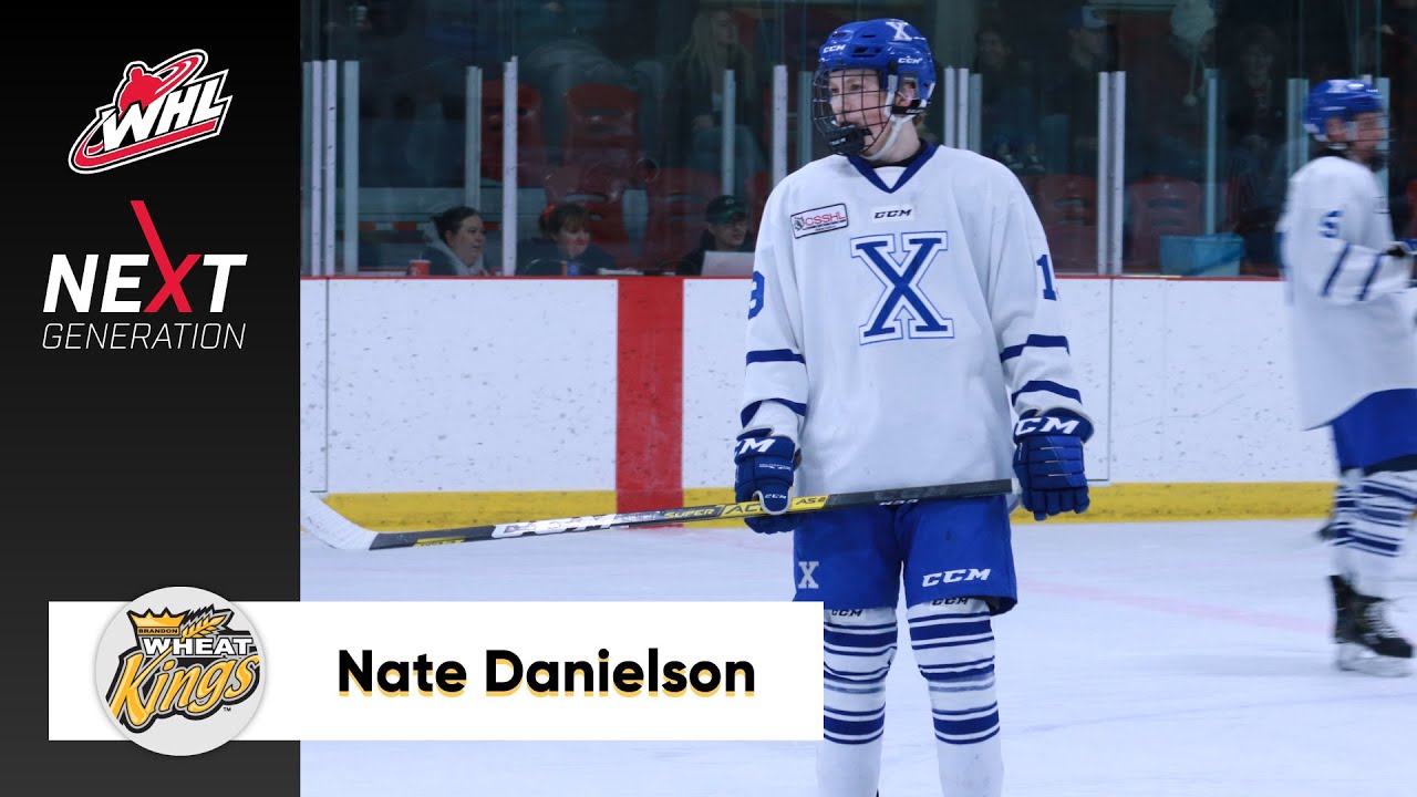 WHL NEXT GENERATION Nate Danielson Brandon Wheat Kings YouTube