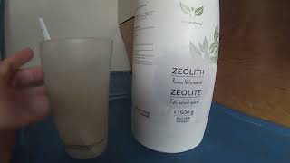 Zeolita como preparar y tomar la zeolita