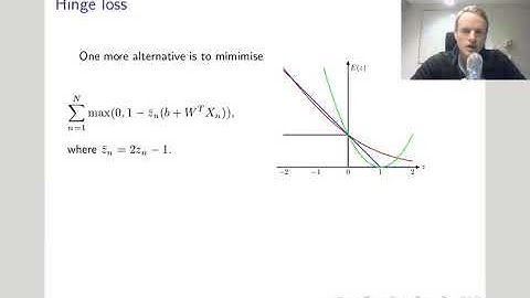 08 Linear Classification, pt 2/3   Linear Discriminant Models