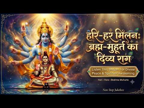 🕉️ हरि-हर मिलन: ब्रह्म-मुहूर्त का दिव्य राग | Powerful Hari Har Bhajan | Deep Meditation Bhajans