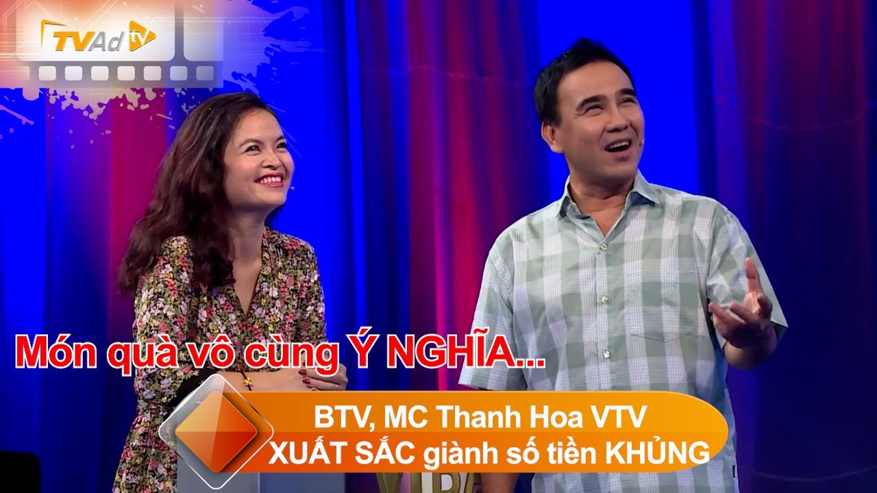 VÌ BẠN XỨNG ĐÁNG BTV, MC Thanh Hoa VTV XUẤT SẮC giành số tiền KHỦNG