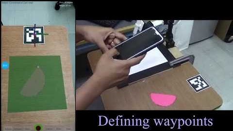 An Augmented Reality Framework for Robotic Tool-path Teaching
