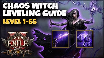 Chaos Witch Leveling Guide - ED Contagion For Beginners - POE 2