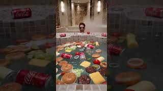 IN THE JACUZZI #berger #AI mini video #english