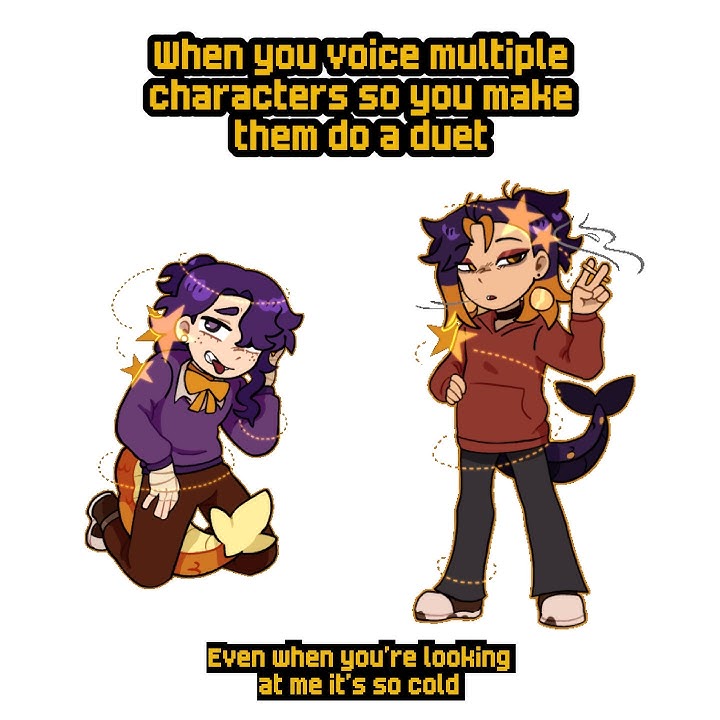 Roxa and Ne Duet #fyp #animation