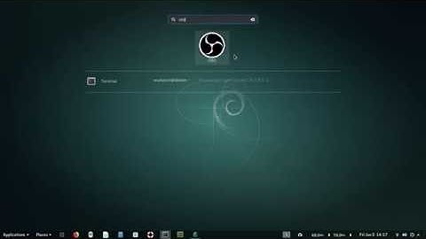 Install obs-studio on linux (Debian)