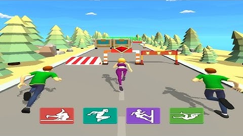 Parkour Race: Epic Run 3d All Levels Gameplay Android,iOS