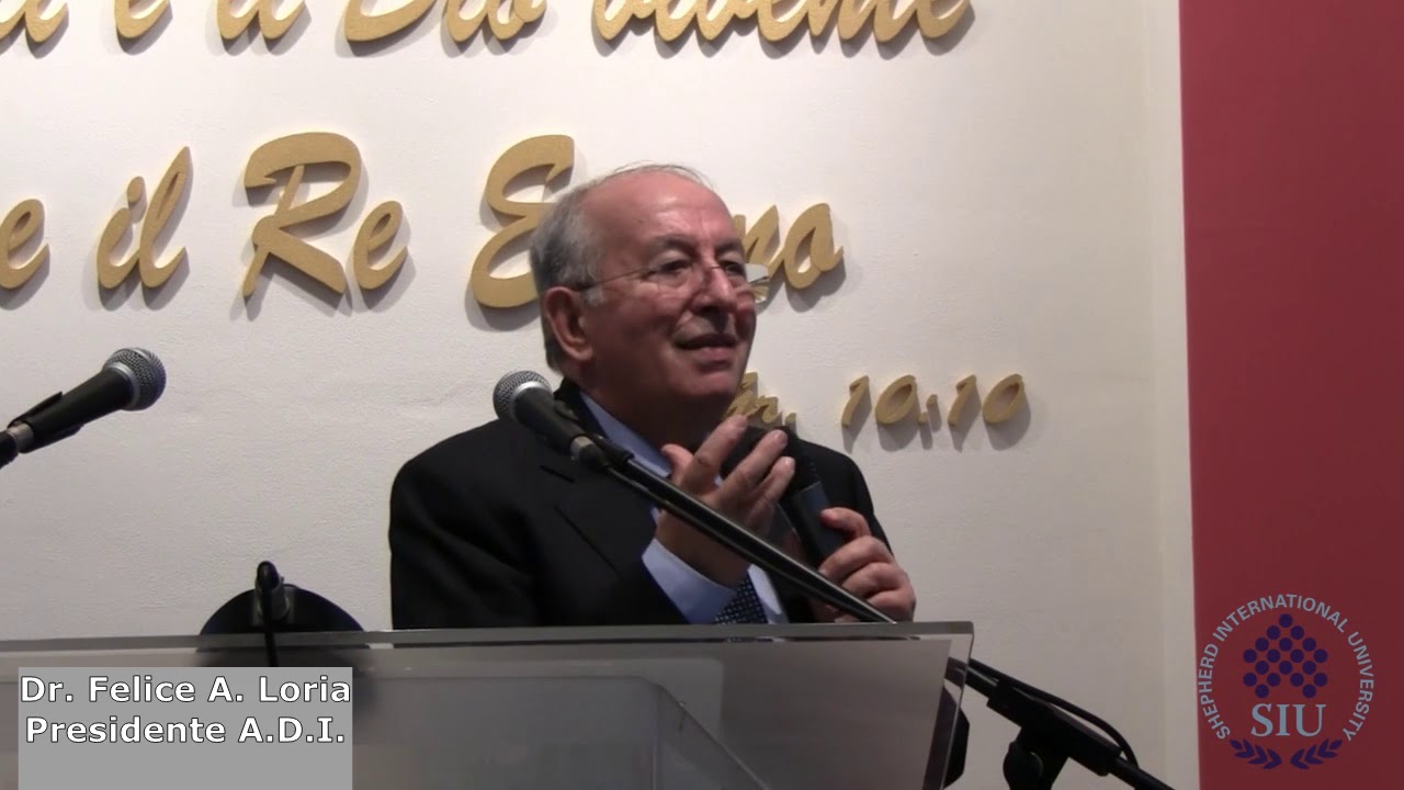 Dr. Felice A. Loria Presidente Assemblee di Dio in Italia - YouTube