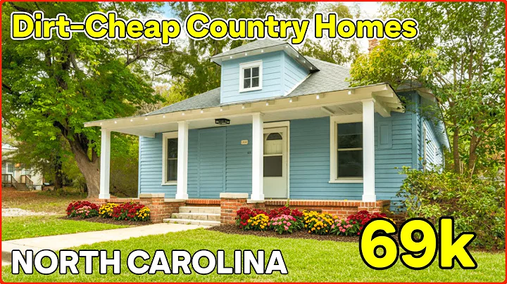 Dirt Cheap Homes For Sale in North Carolina – Hidden Real Estate Goldmines!