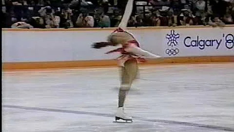 Charlene Wong (CAN) - 1988 Calgary, Ladies' Long P...