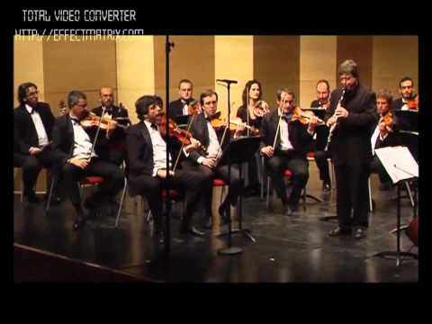 CM von Weber, quintet op.34 for clarinet and strings, 2nd movement. Fantasia. Joan Enric Lluna.