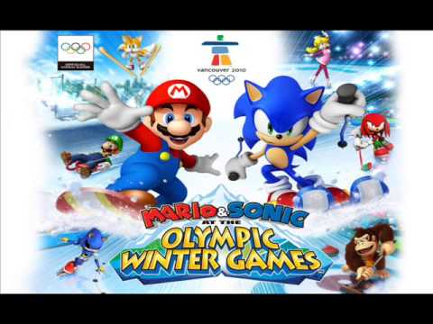 Mario Sonic At The Olympic Winter Games DS Fever Hockey
