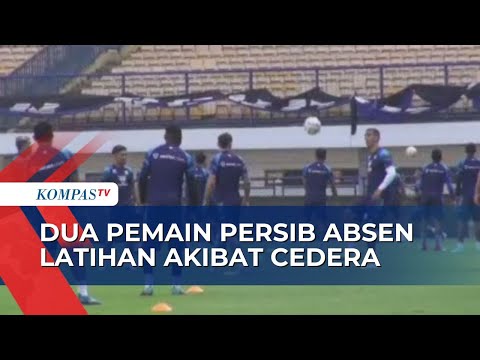 Dua Pemain Persib Bandung, David da Silva dan Teja Paku Alam Absen Latihan Karena Cedera