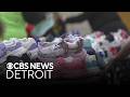 Metro Detroit students get new shoes and socks