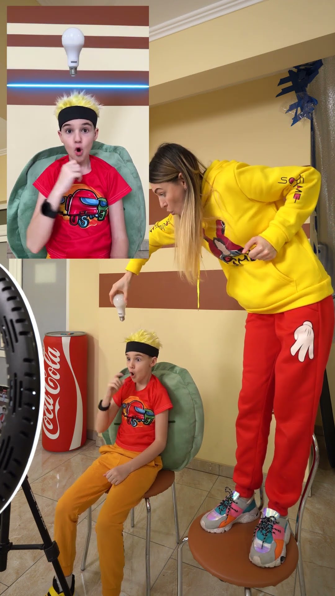 Behind the scenes - Tik Tok trends ? #shorts