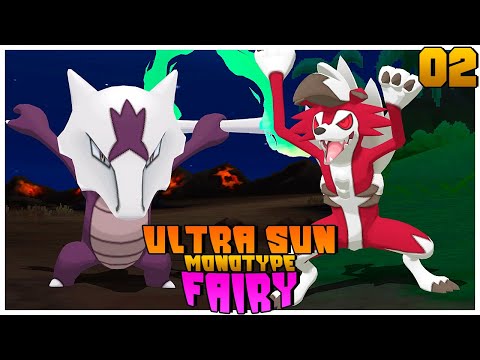 Pokémon Ultra Sun Monotype Fairy Gameplay em Português (PT-BR) 100%  Nintendo 3DS 