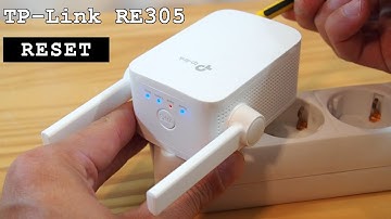 TP-Link RE305 Wi-Fi Extender • Factory reset